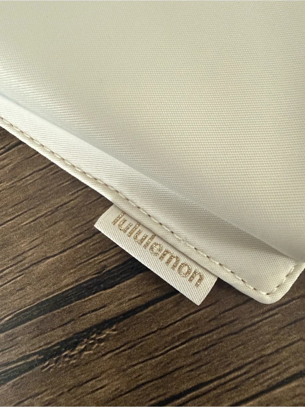 Lululemon Cream Crossbody Phone Pouch